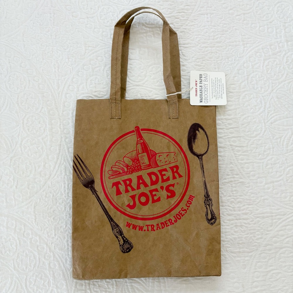 Trader Joe's Washable SuperNatural Paper Grocery Bag